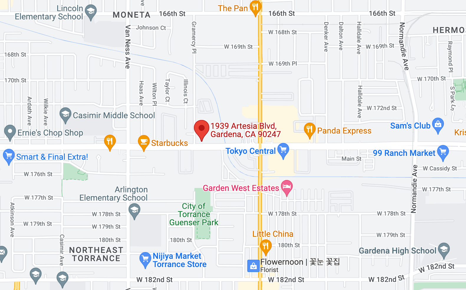 google map snapshot
