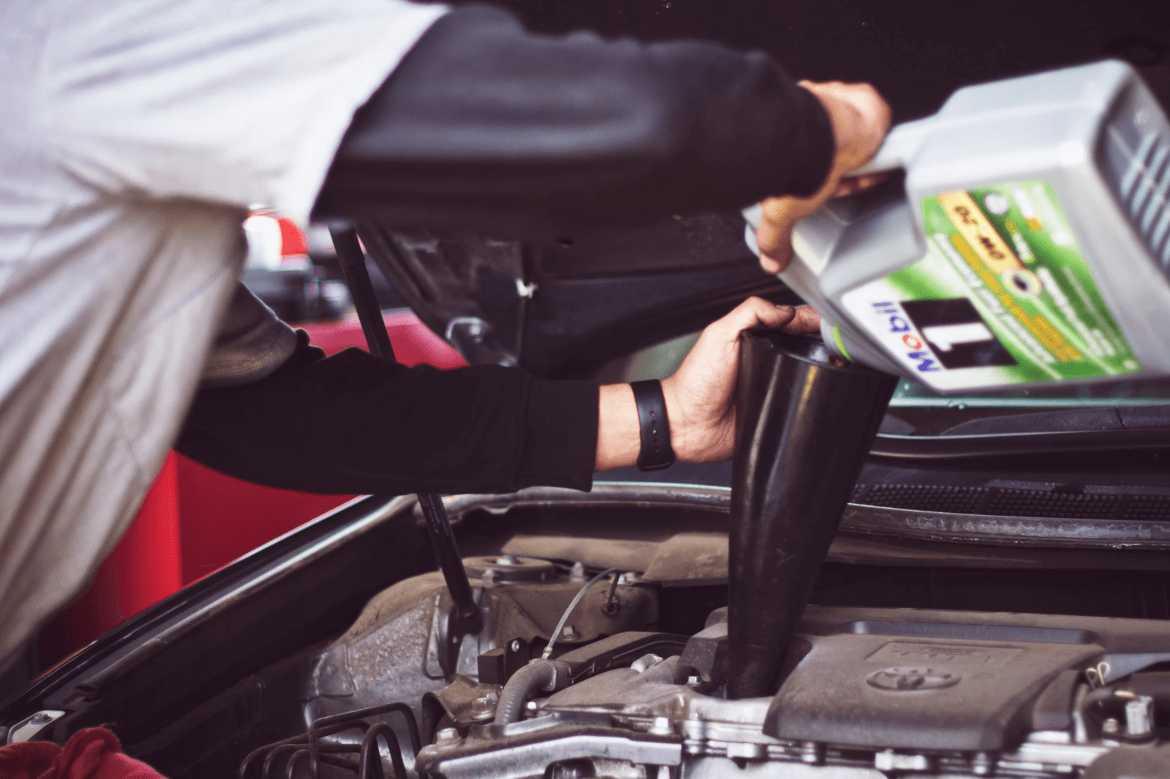 oil change picture